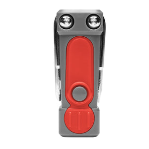 6-In-1 Multi Tool with LED Light - Gray With Red