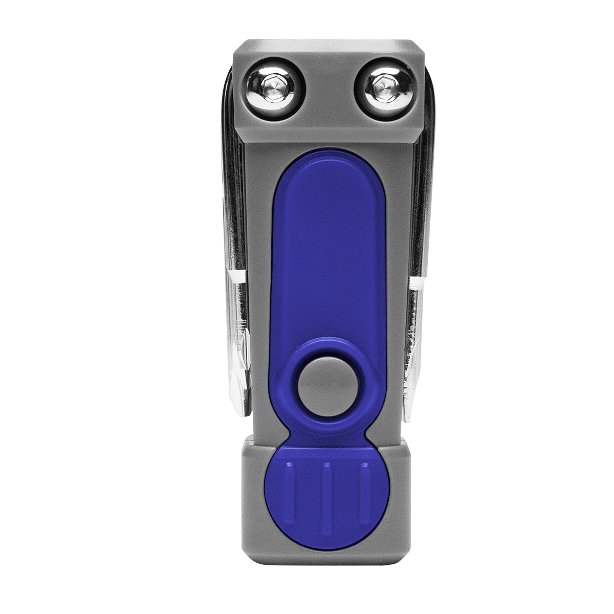 6-In-1 Multi Tool with LED Light - Gray With Royal Blue