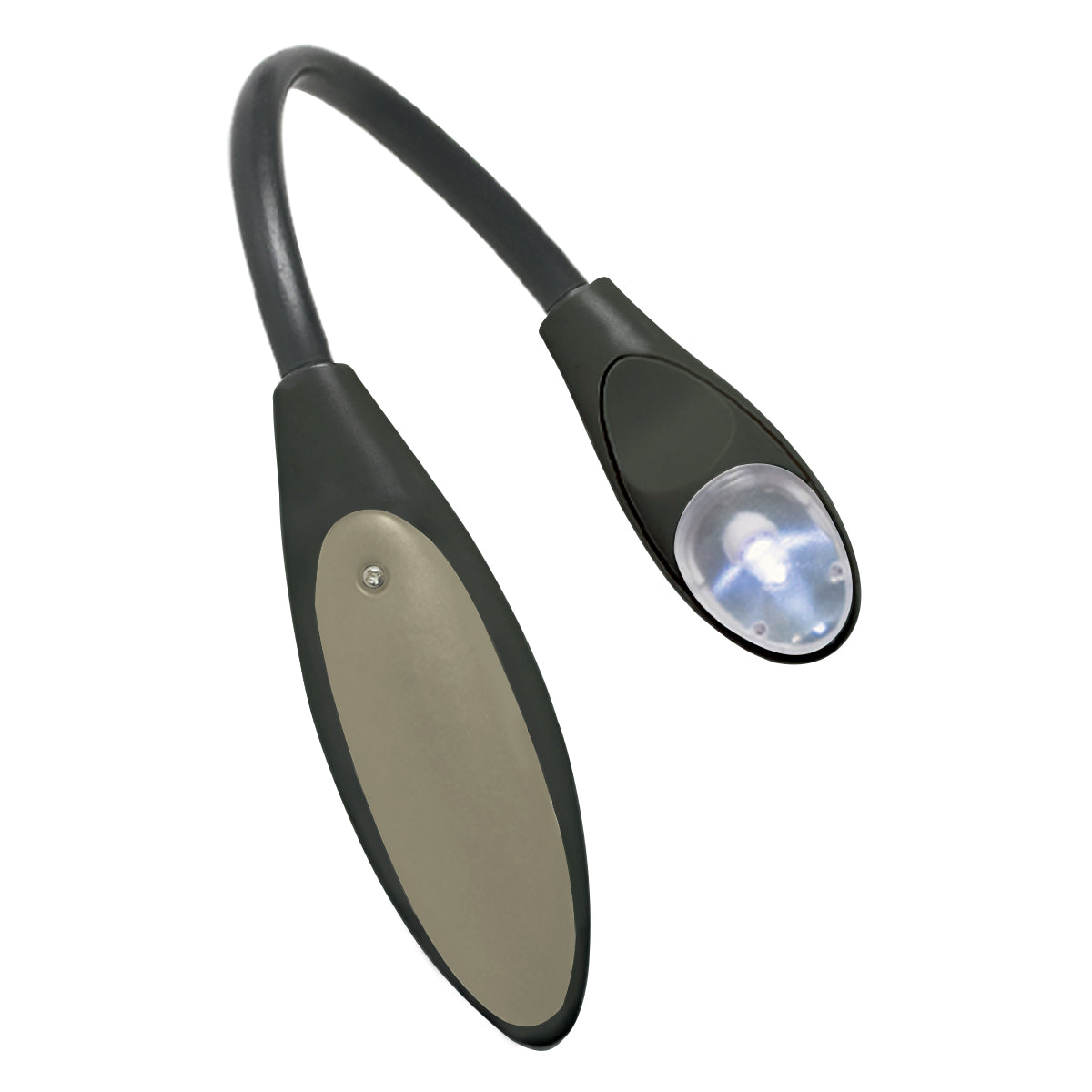 Bendable Book Light - Black With Gray