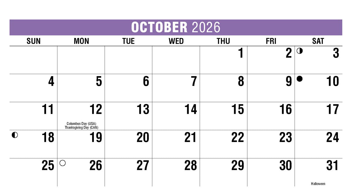 Homes 2026 Promotional Desk Calendar