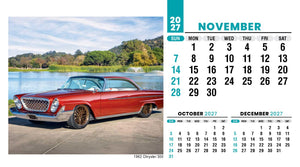 Classic Cars 2027 Promotional Desk Calendar
