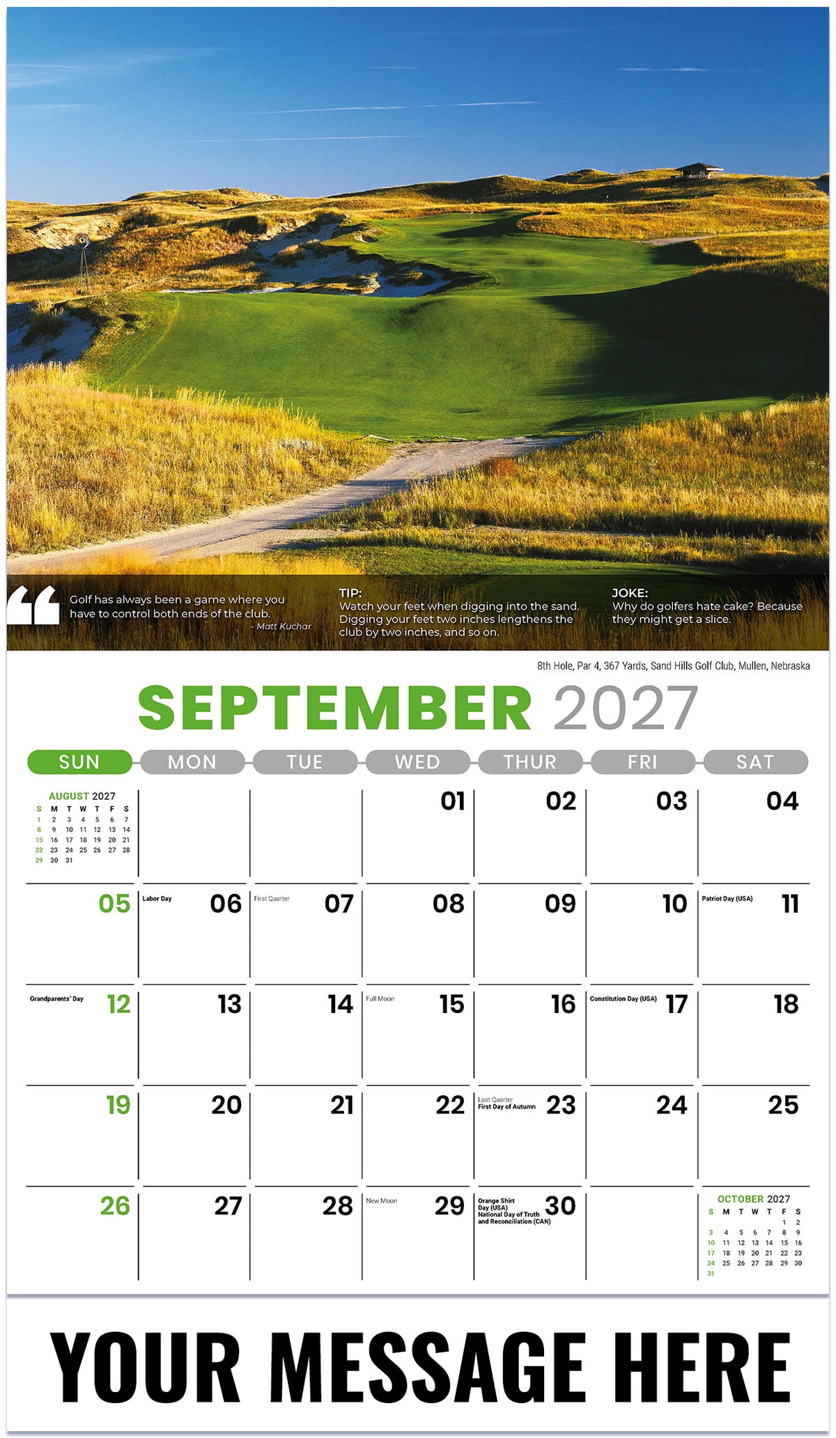 Golf-Tips 2027 September