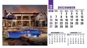 Homes 2027 Promotional Desk Calendar