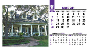 Homes 2027 Promotional Desk Calendar