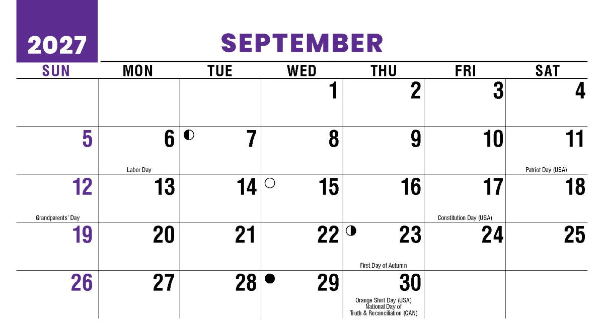 Homes 2027 Promotional Desk Calendar