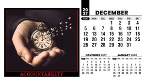 Motivation 2027 Promotional Desk Calendar