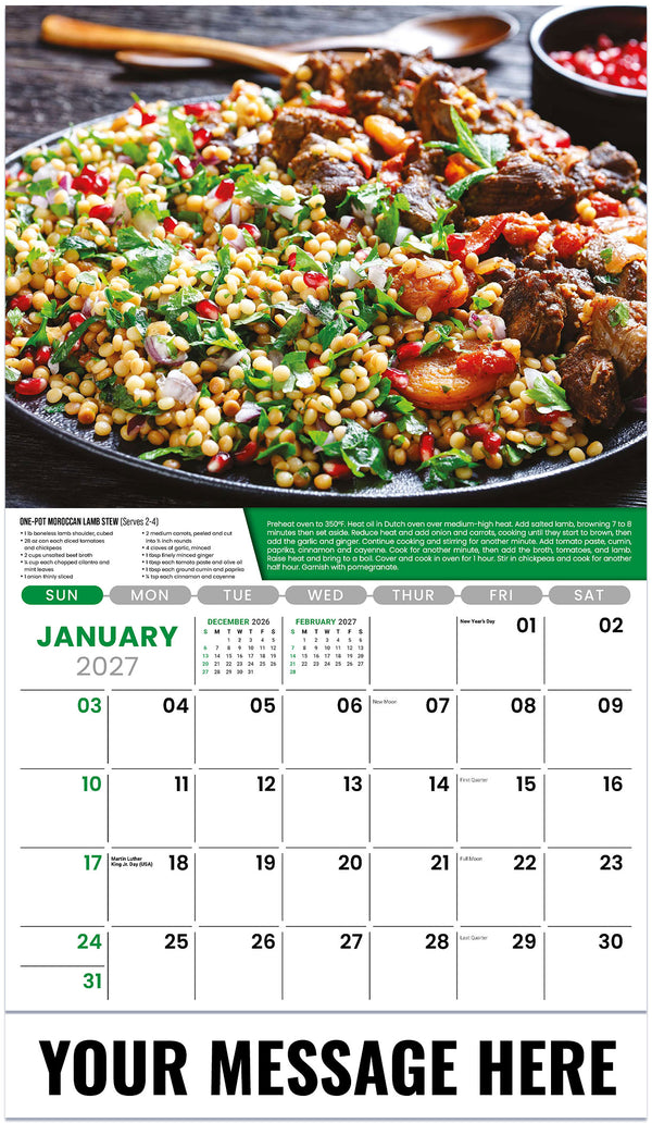 Galleria Recipe - 2027 Promotional Calendar
