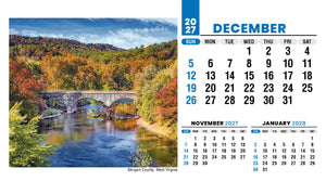 Scenes of America 2027 Promotional Desk Calendar