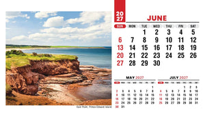 Scenes of Canada 2027 Promotional Desk Calendar