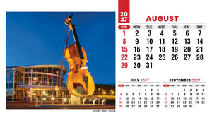 Scenes of Canada 2027 Promotional Desk Calendar