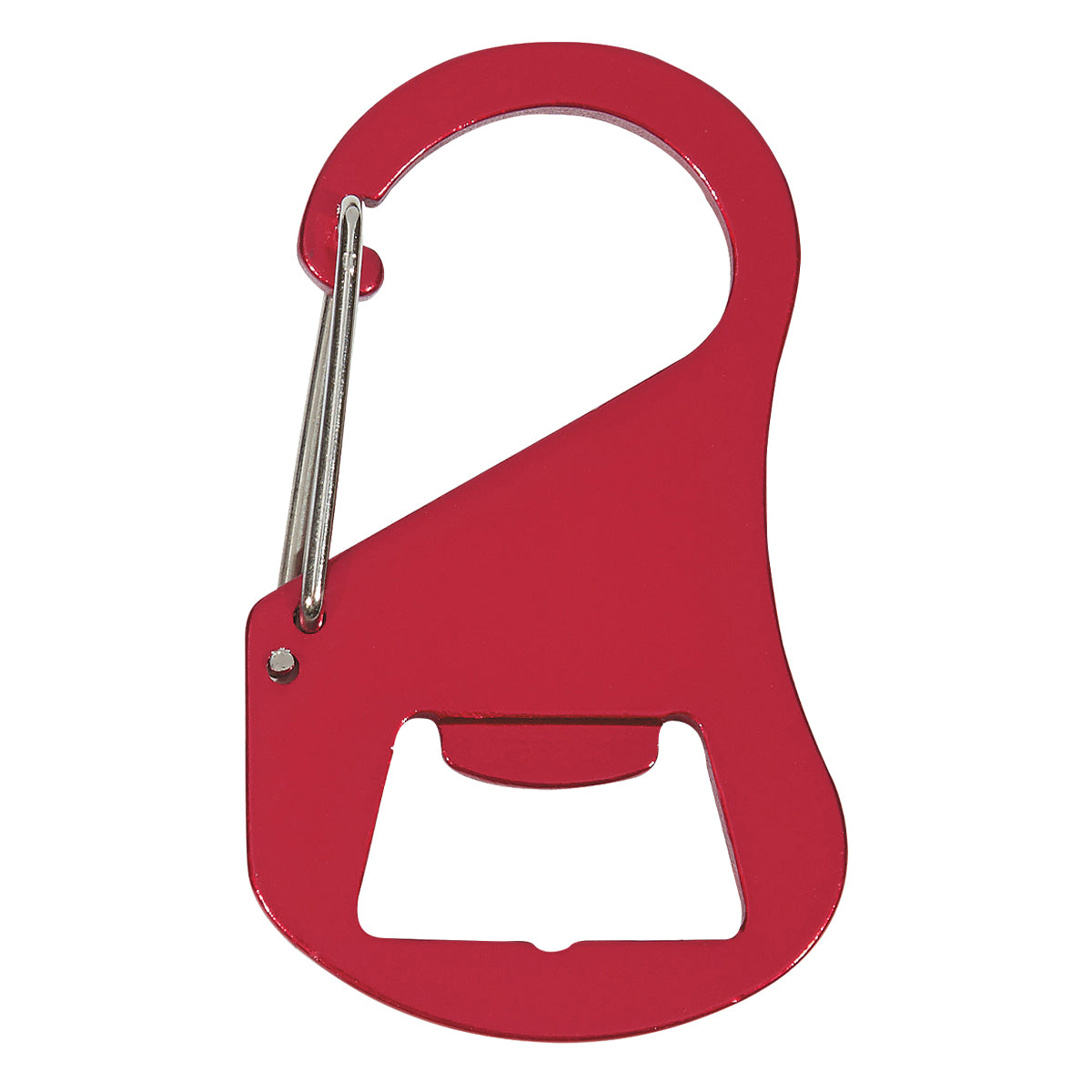 Carabiner Bottle Opener - Red