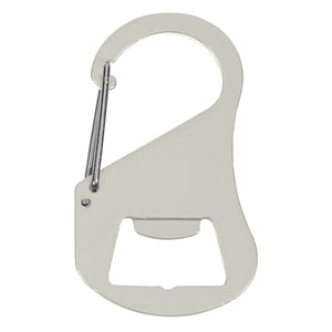 Carabiner Bottle Opener - Silver