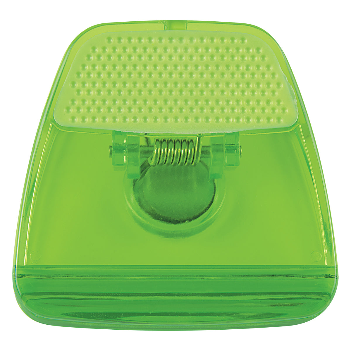Magnetic Memo Clip - Translucent Lime