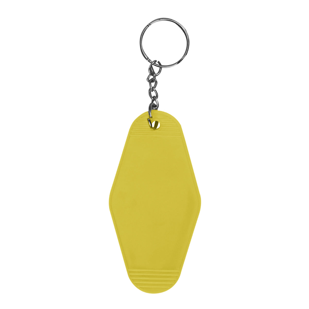 Motel Style Key Ring - Yellow