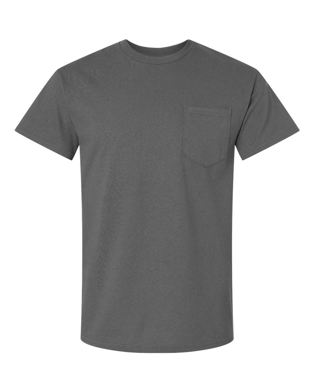 Gildan Adult Ultra Cotton® Pocket T-Shirt - Charcoal