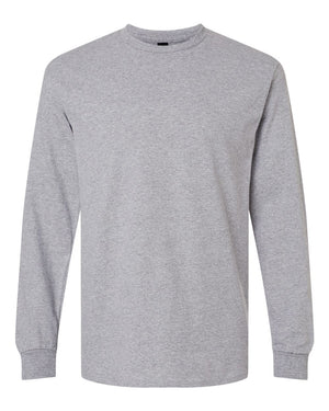 Gildan Adult Ultra Cotton® Long-Sleeve T-Shirt - Sport Grey