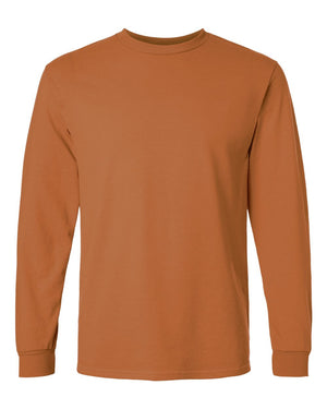 Gildan Adult Ultra Cotton® Long-Sleeve T-Shirt - Texas Orange