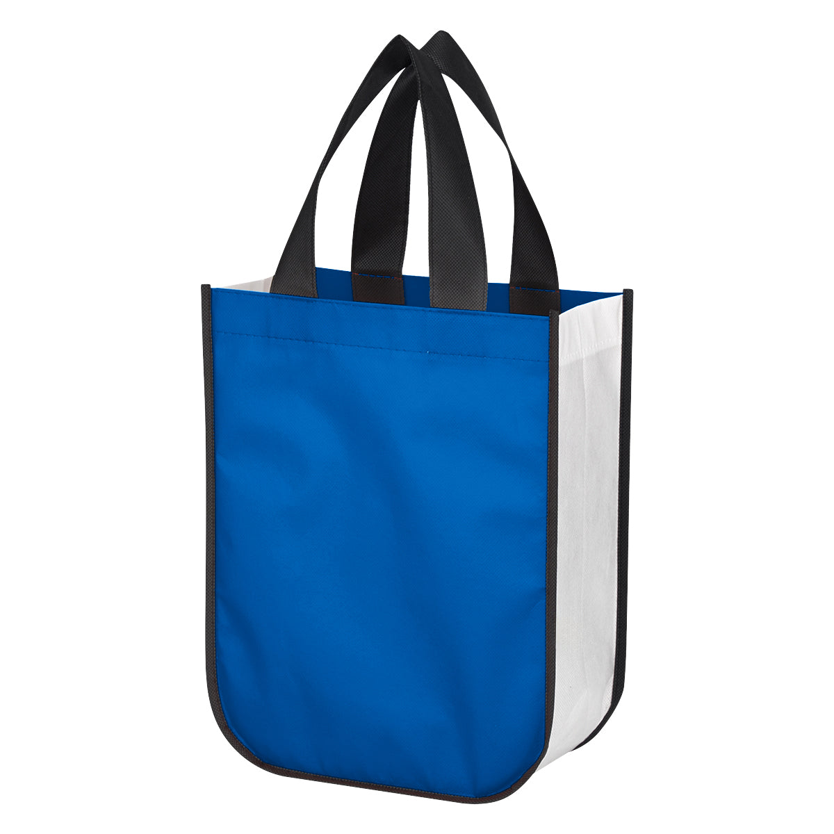 Non-Woven Shopper Tote Bag With 100% RPET Material - Royal Blue