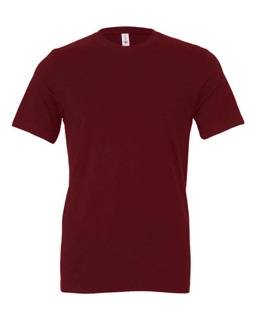 BELLA + CANVAS Jersey Tee - Maroon