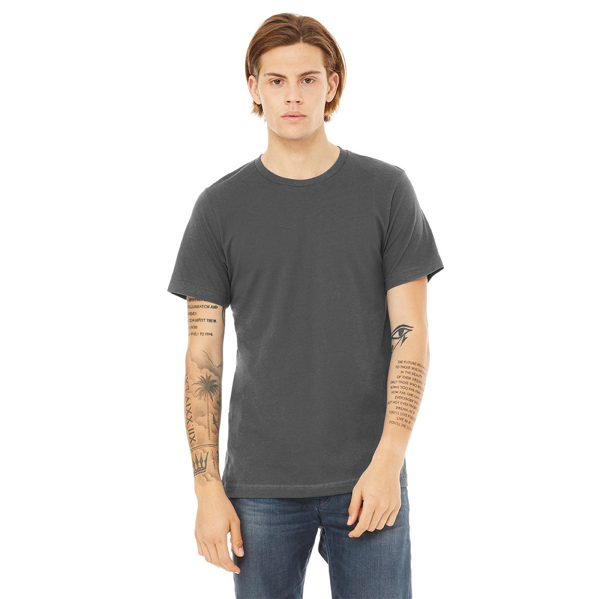 BELLA + CANVAS Unisex Jersey T-Shirt - Asphalt