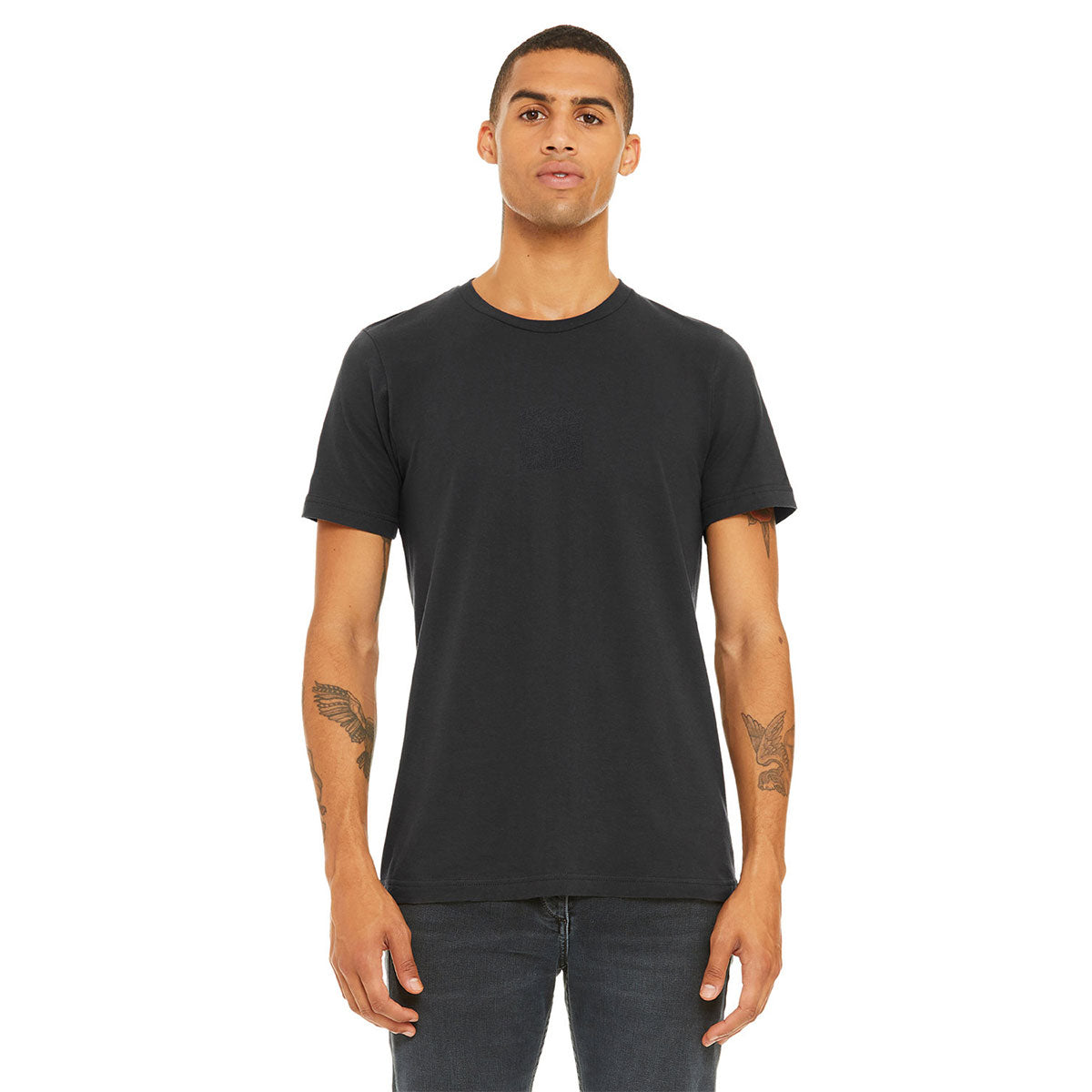 BELLA + CANVAS Unisex Jersey T-Shirt - Dark Grey