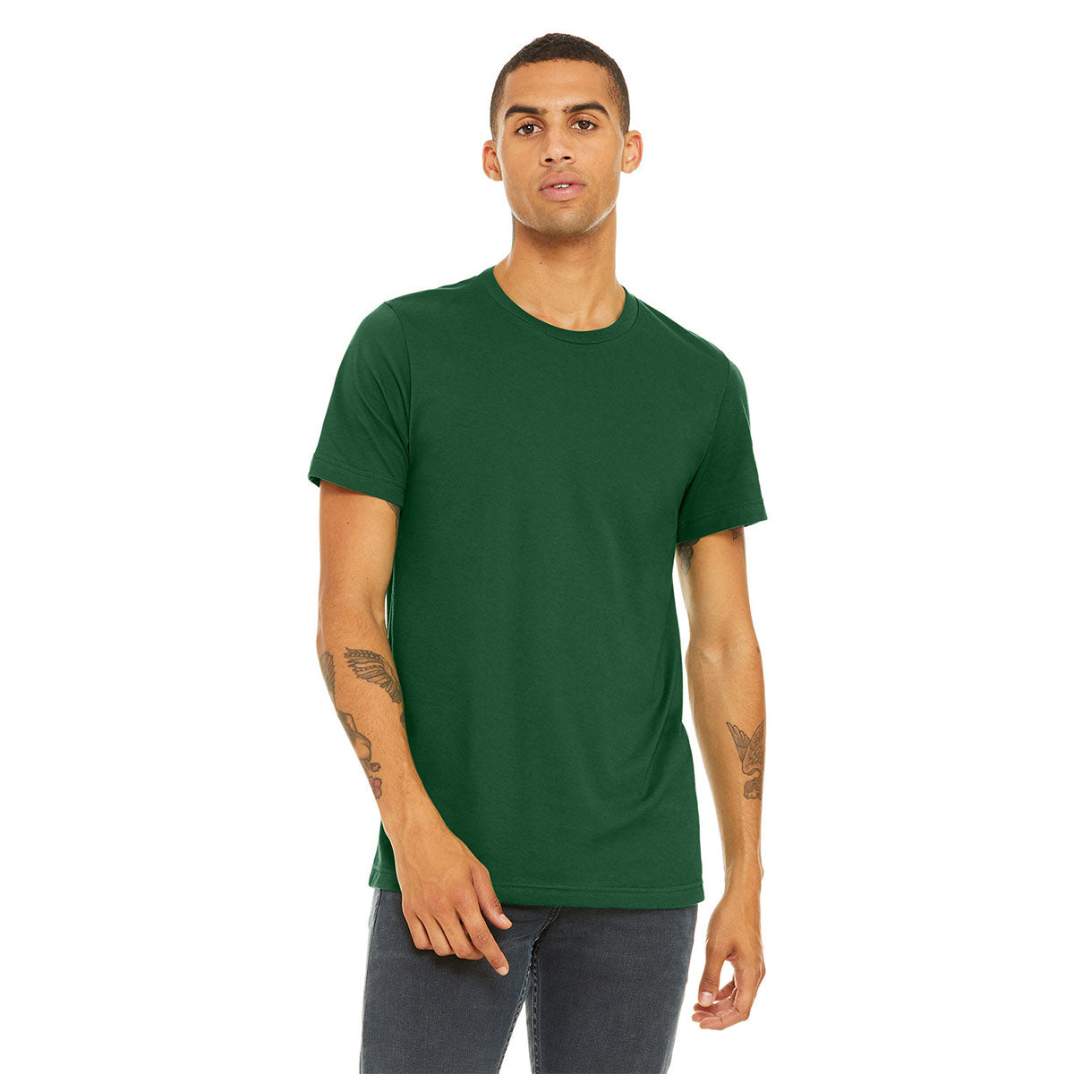BELLA + CANVAS Unisex Jersey T-Shirt - Evergreen