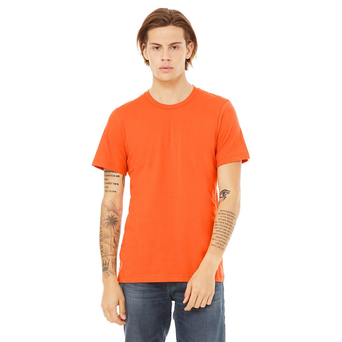 BELLA + CANVAS Unisex Jersey T-Shirt - Orange
