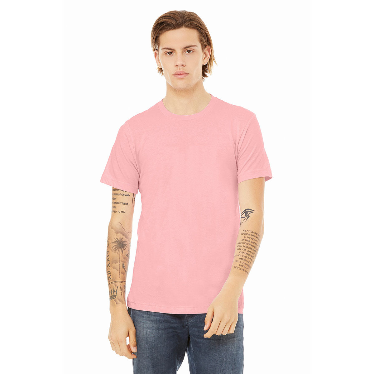 BELLA + CANVAS Unisex Jersey T-Shirt - Pink