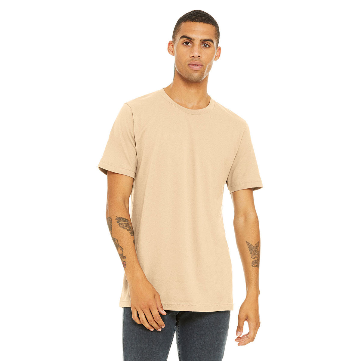 BELLA + CANVAS Unisex Jersey T-Shirt - Soft Cream