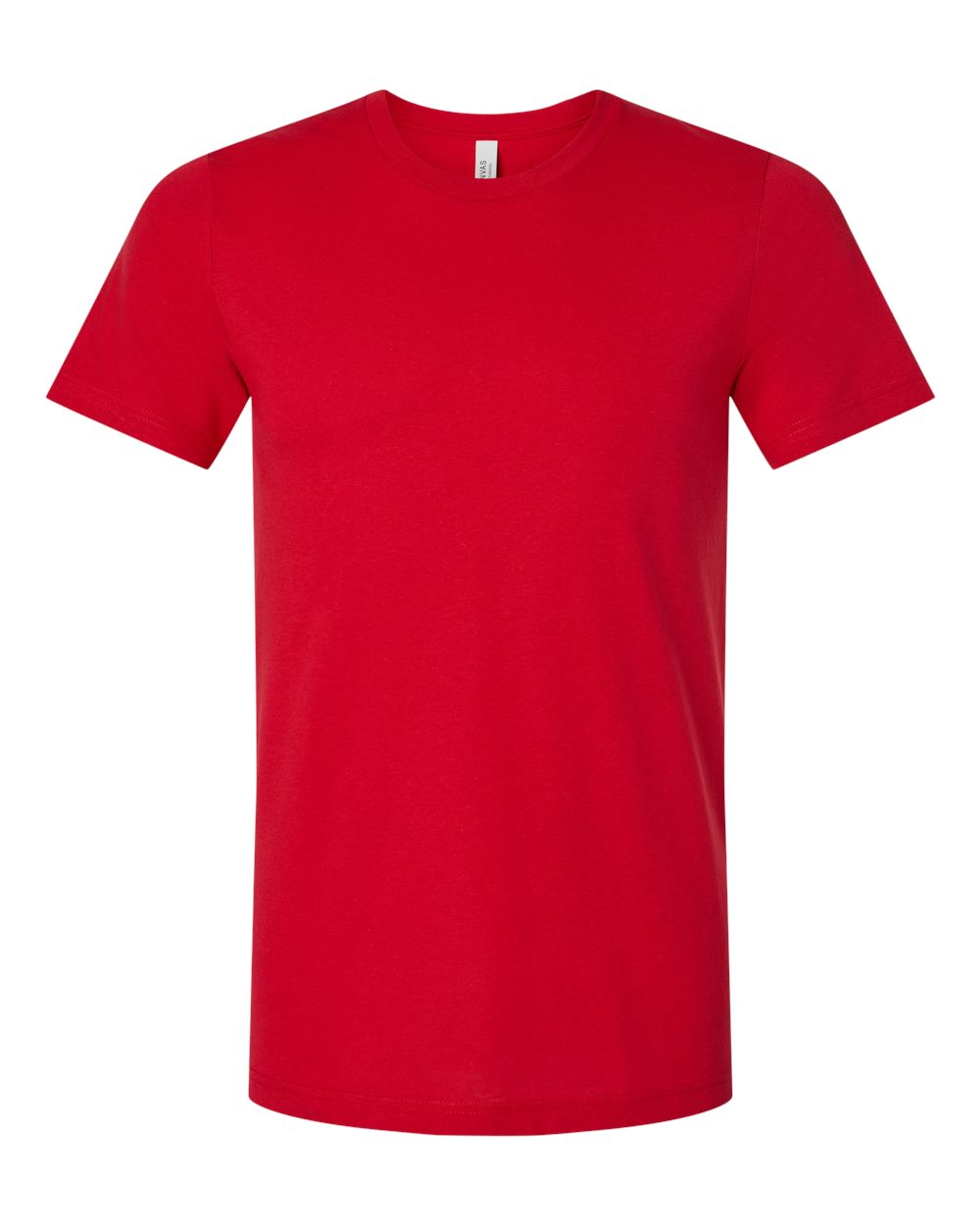 BELLA + CANVAS CVC Jersey Tee - Solid Red Blend