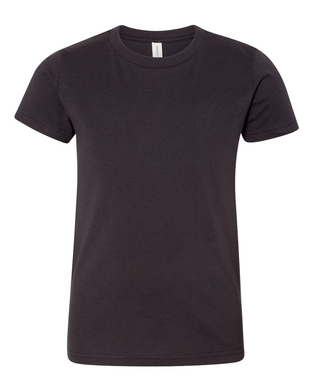 BELLA + CANVAS Youth Jersey T-Shirt - Dark Grey