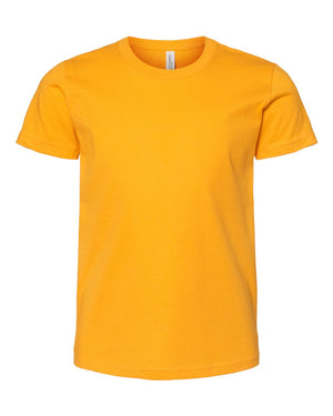 BELLA + CANVAS Youth Jersey T-Shirt - Gold