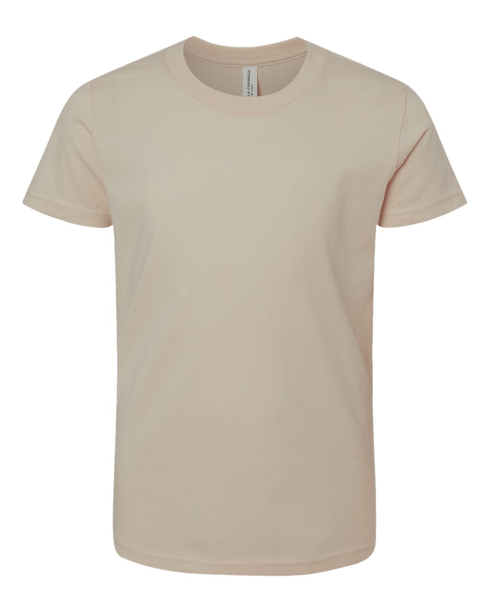 BELLA + CANVAS Youth Jersey T-Shirt - Tan