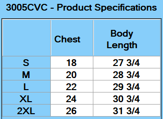 BELLA + CANVAS Unisex CVC Jersey V-Neck T-Shirt - Specs