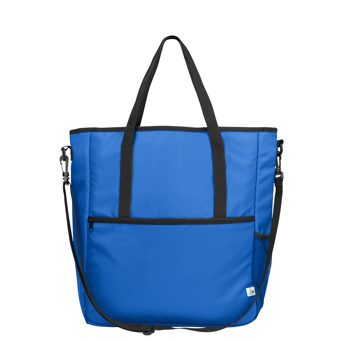 REPREVE RPET TOTE BAG - Black With Royal