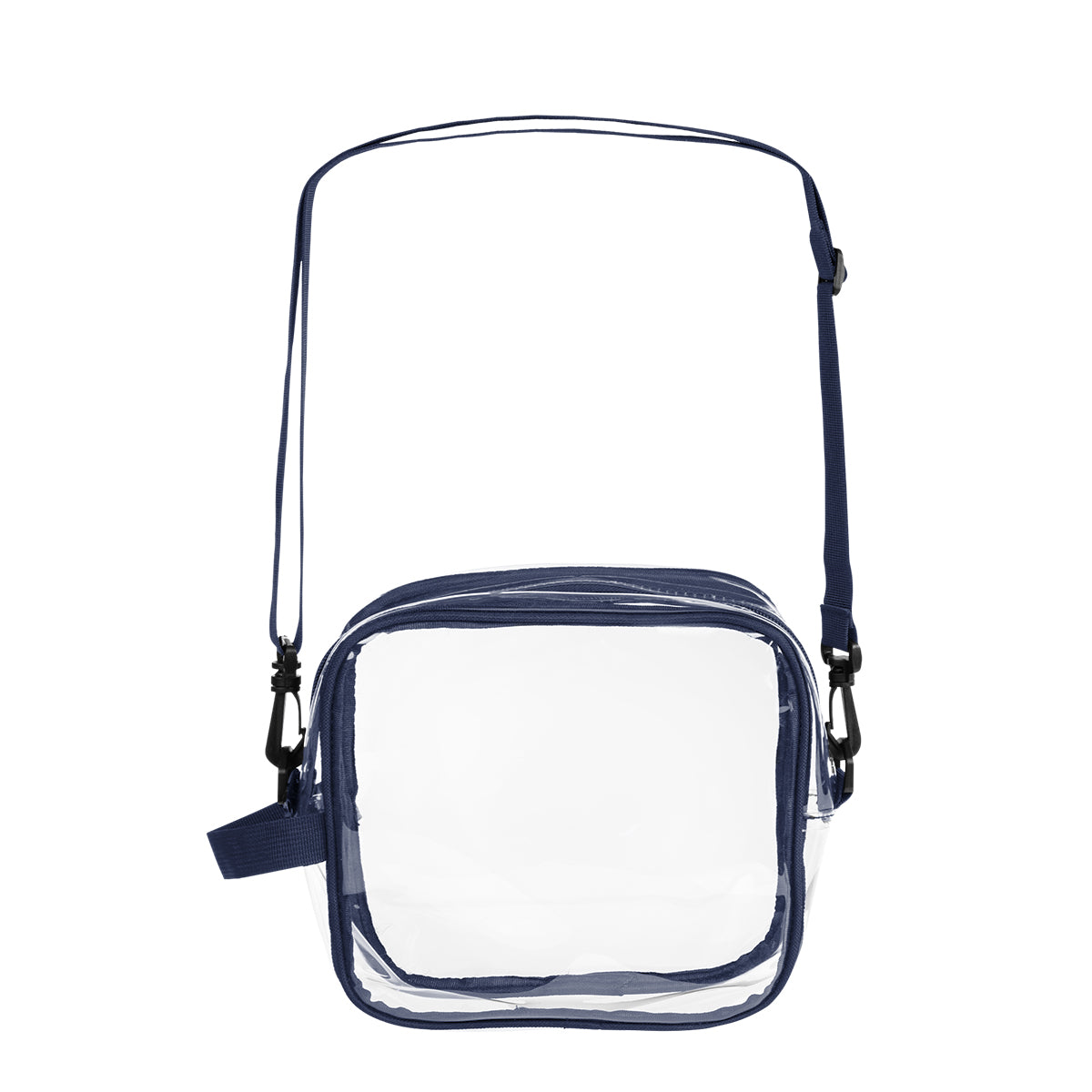 CLEAR CROSSBODY BAG - Clear With Navy