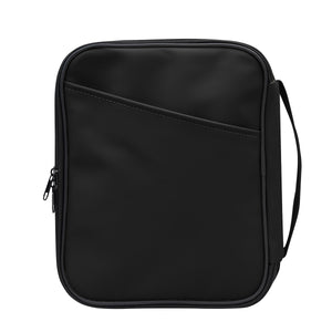 Hudson Recycled Leatherette Tech Organizer - Black