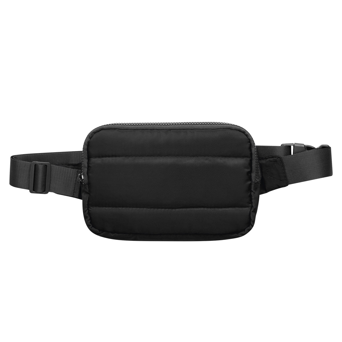 Puffer Belt Bag - Black