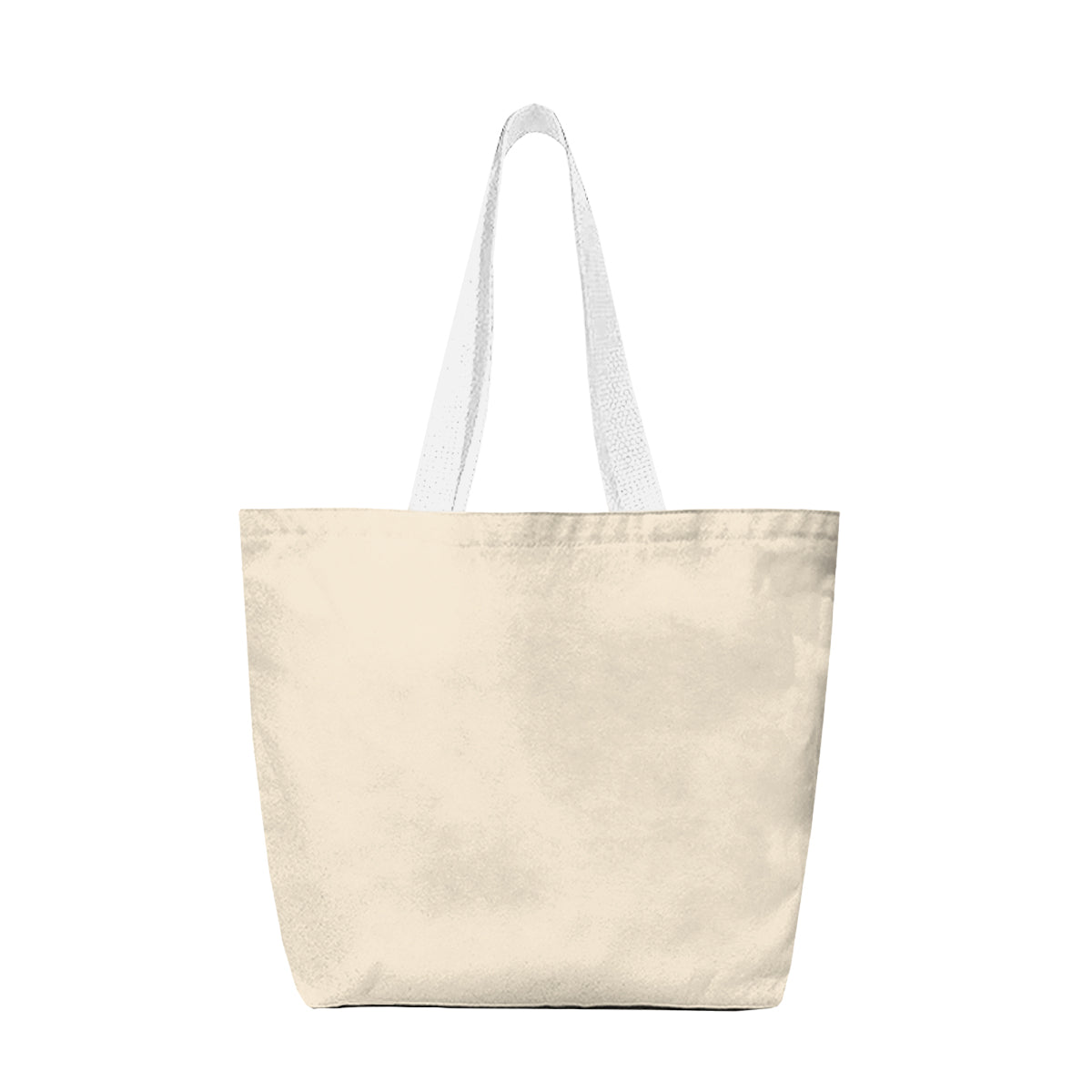 14 Oz. Recycled Canvas Tote Bag - Natural/White