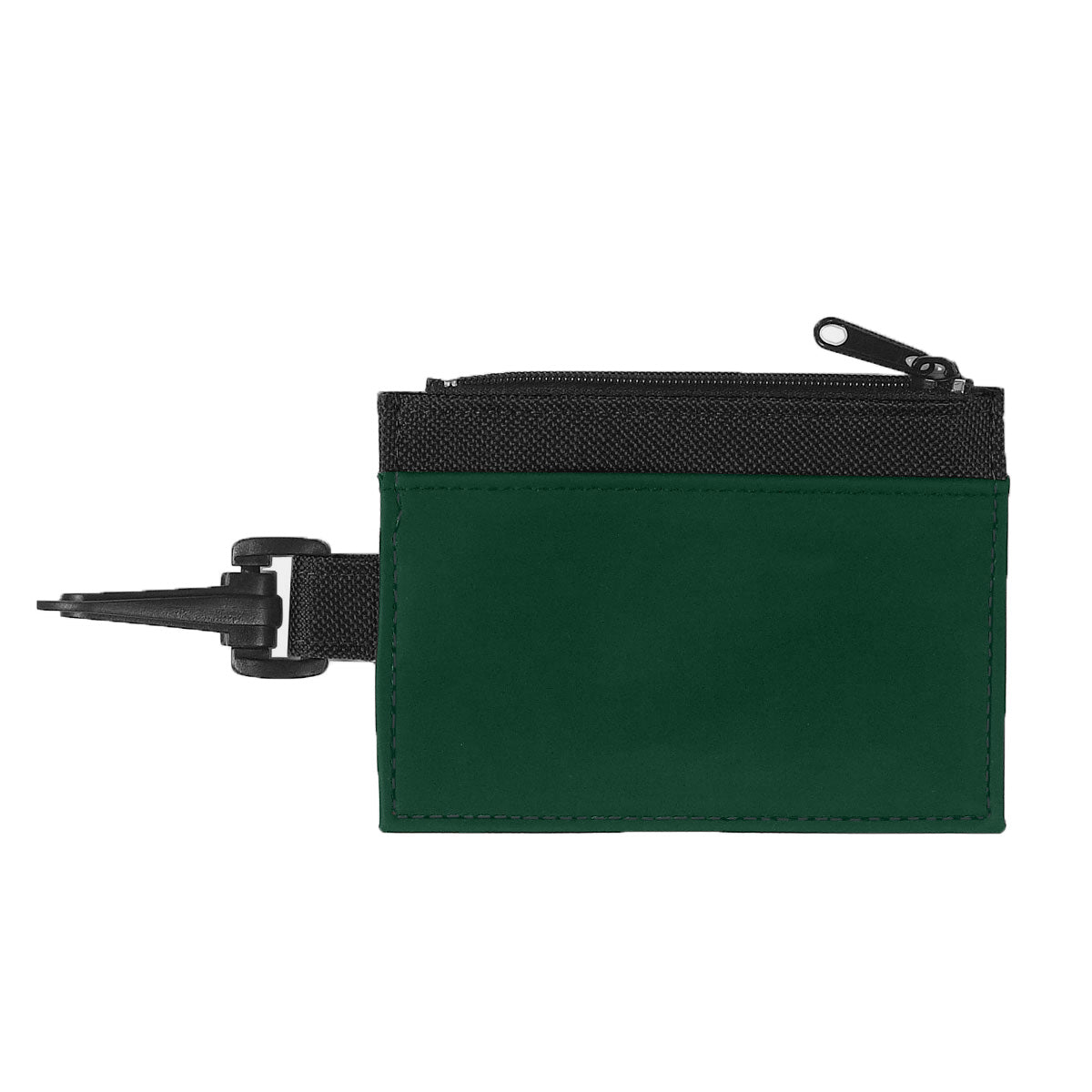 ID Holder - Black With Dark Green