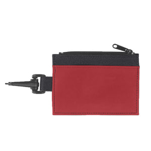 ID Holder - Black With Red