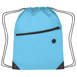 Sports Pack with Zipper - Recycled Light Blue