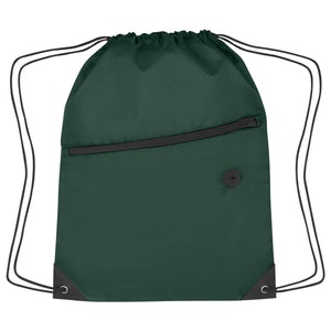 Sports Pack with Zipper - Recycled Forest Green