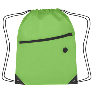 Sports Pack with Zipper - Recycled Lime