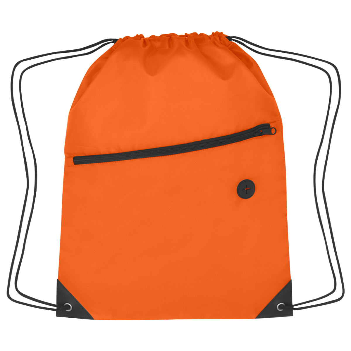 Sports Pack with Zipper - Recycled Orange