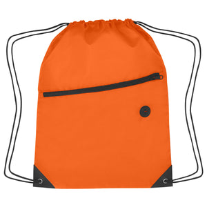 Sports Pack with Zipper - Recycled Orange