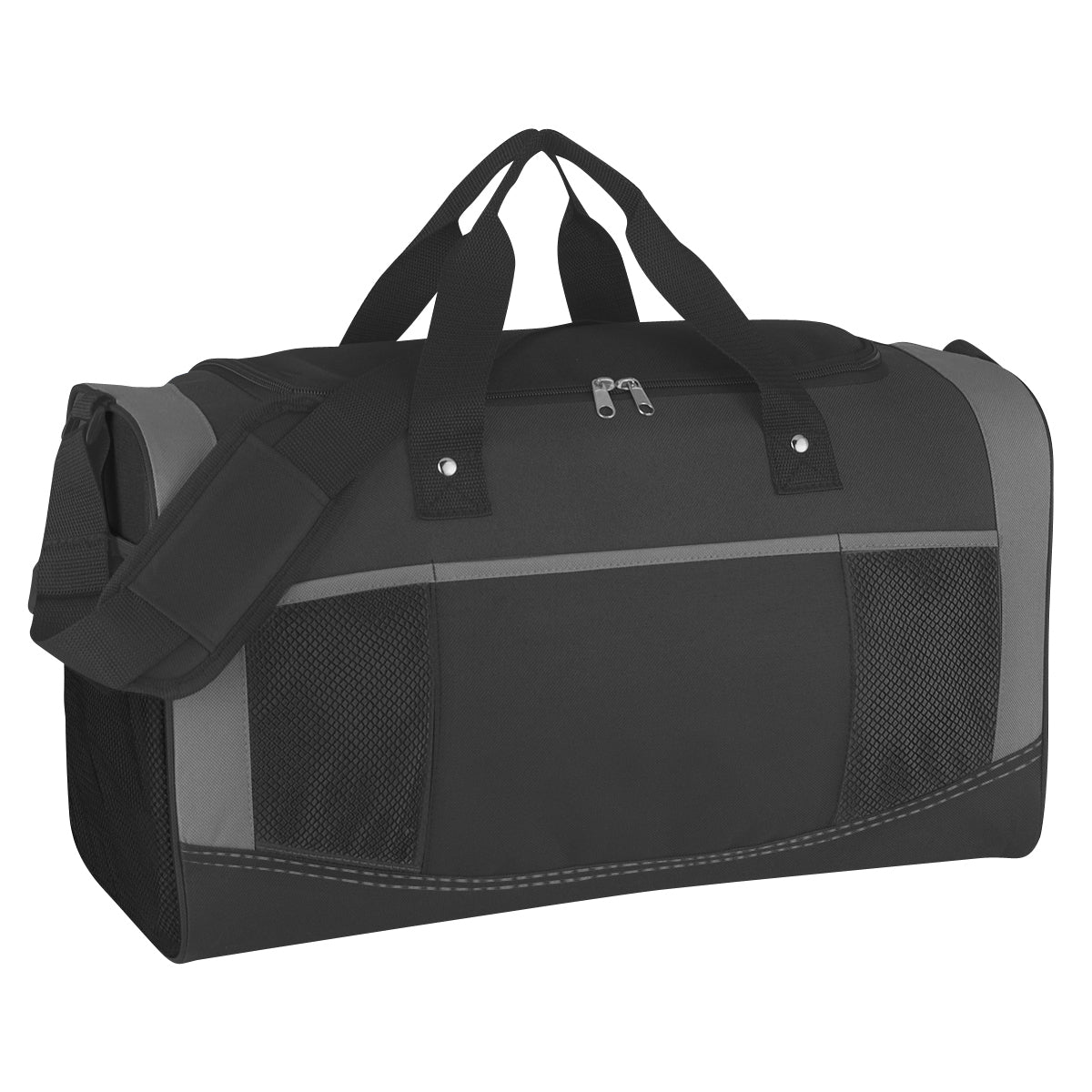 Quest Duffel Bag - Black With Black