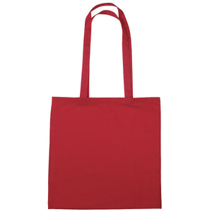 100% 4 Oz. Cotton Tote Bag - Red