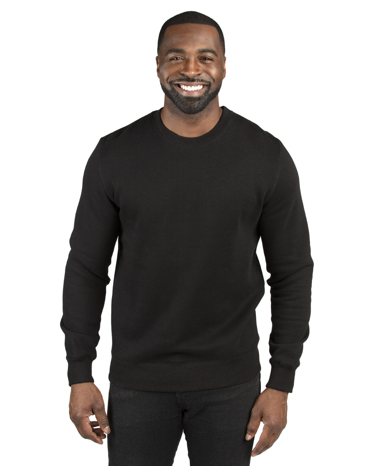 Threadfast Unisex Ultimate Crewneck Sweatshirt - Front