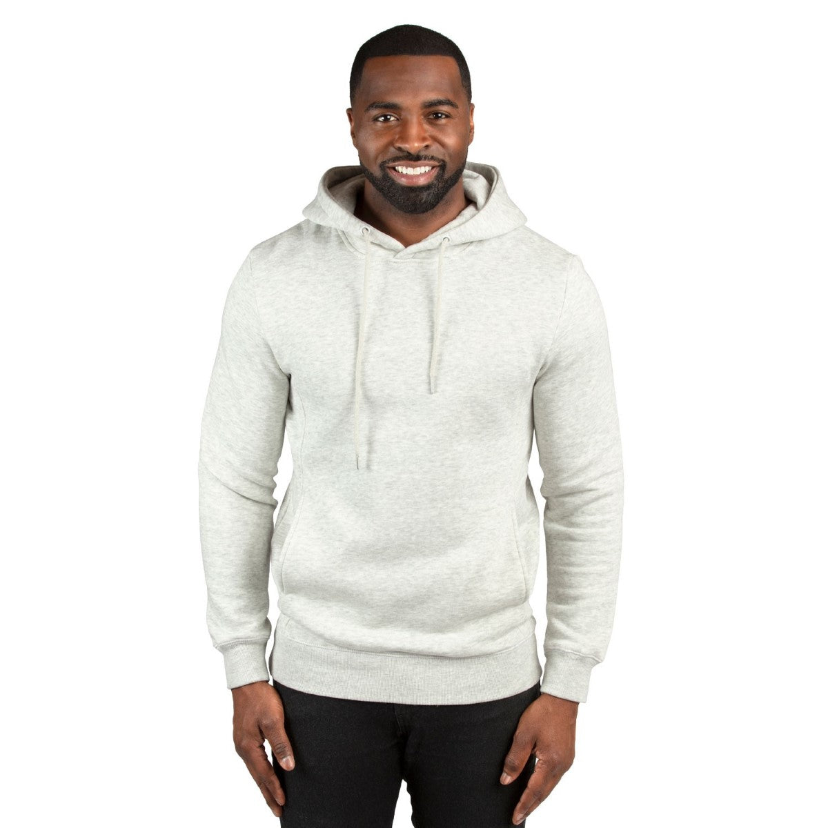 Threadfast Unisex Ultimate Fleece Pullover Hooded Sweatshirt - Oatmeal Heather